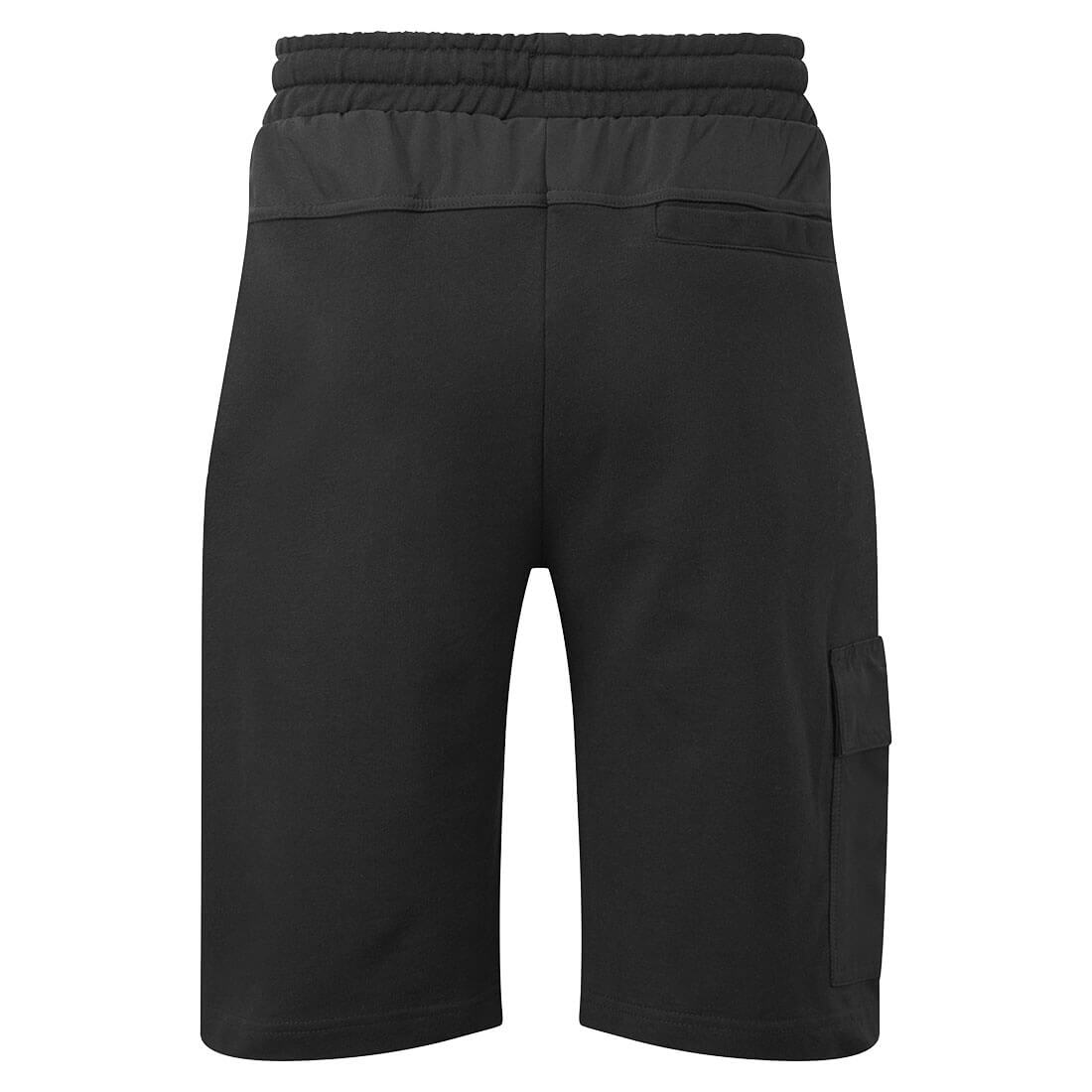 Portwest KX310 KX3 Cargo Sweat shorts Black_Back 
