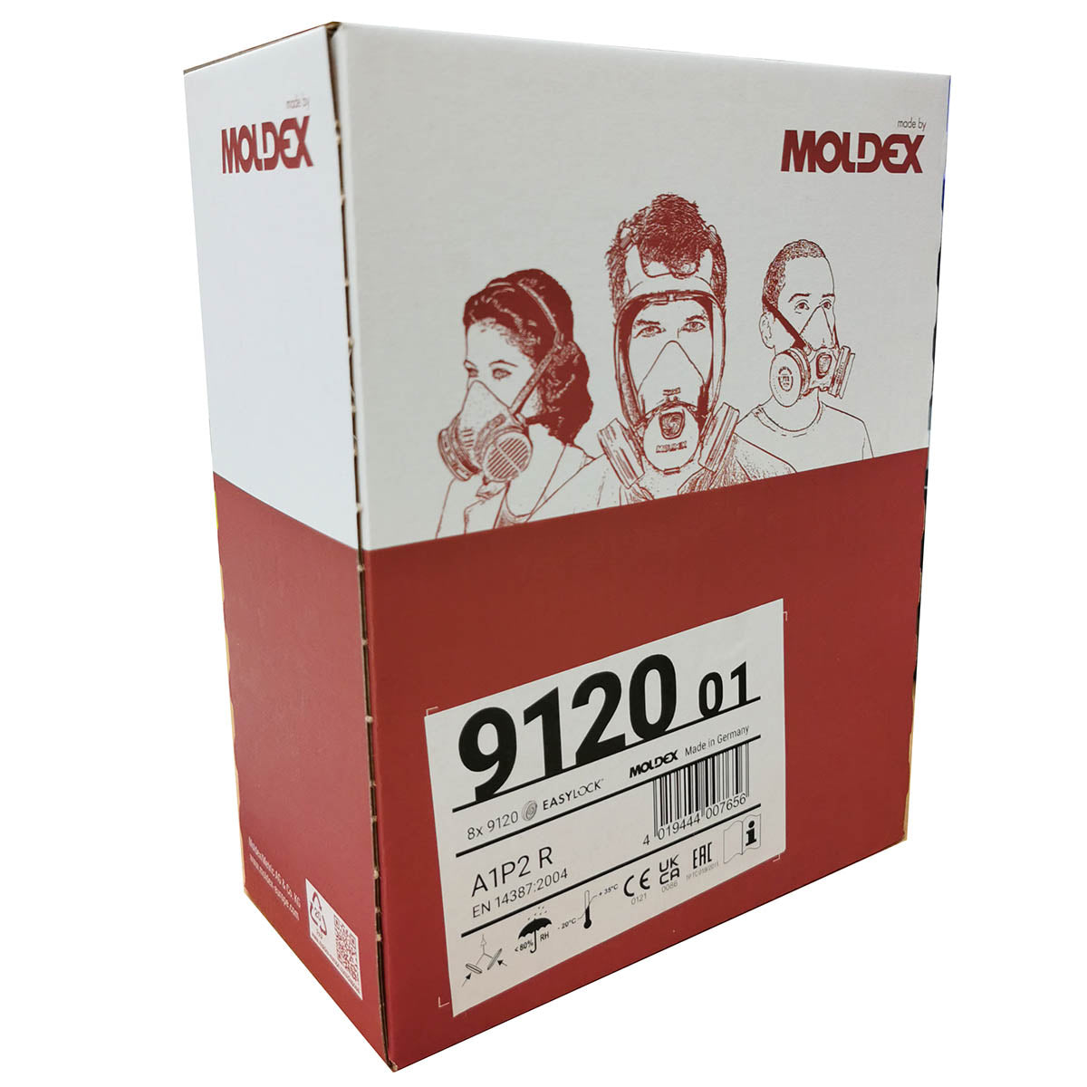 MOLDEX 9120 - A1P2 R EasyLock Pre-assembled Filters
