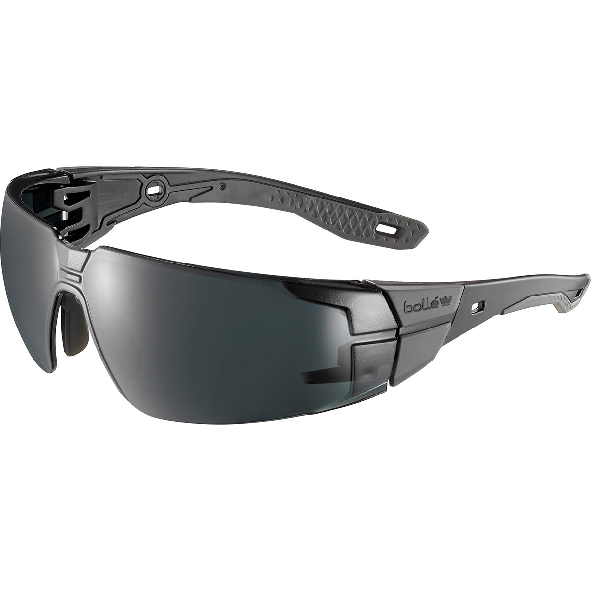 Bolle RUSH+ 2.0 Small Welding 5 Grey Safety Glasses with Black/Grey Frame