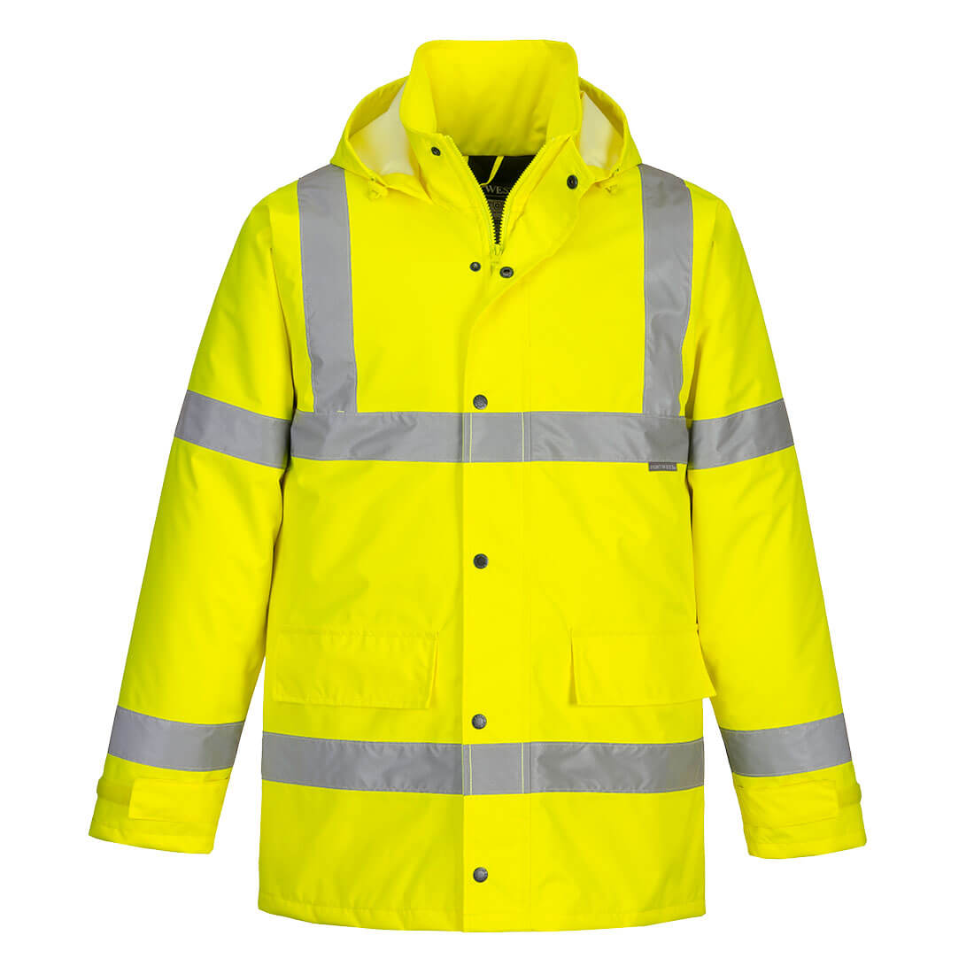 Portwest S460 Hi-Vis Winter Traffic Jacket Yellow