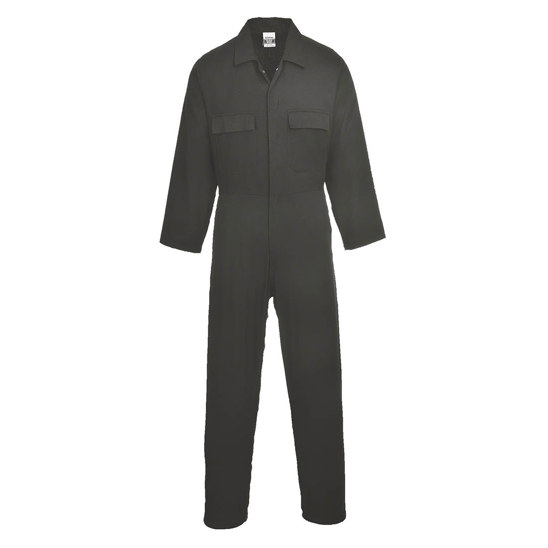 Portwest Euro Work Cotton Coverall Black