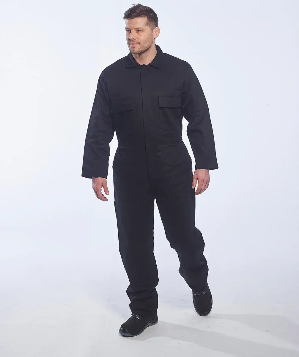 Combinaison De Travail Portwest C813 - Coverall Avec Fermeture éclair, Polyester, Neuf - Vêtement De Sécurité/protection Pour Hommes