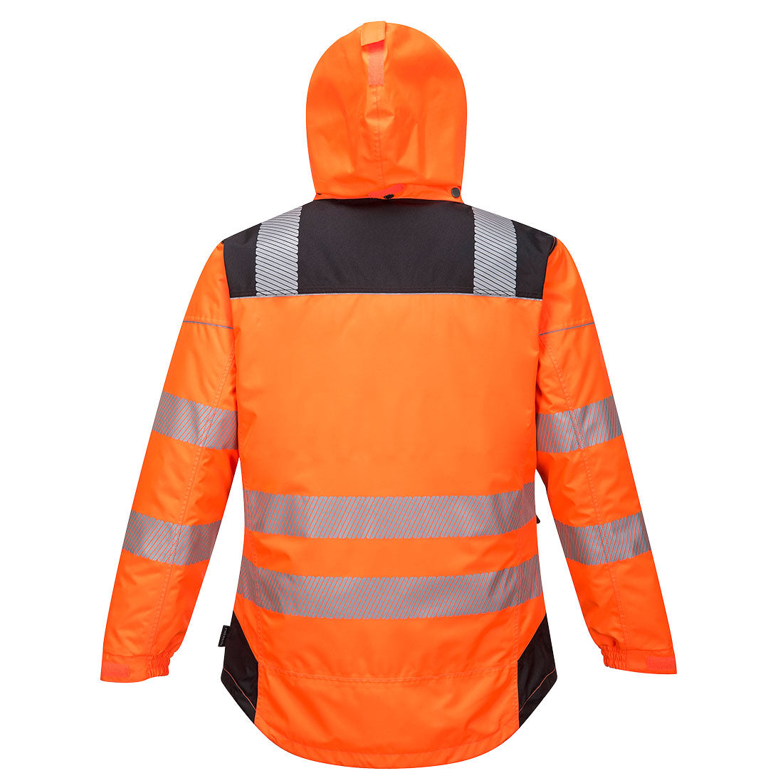 Portwest PW3 Hi-Vis Winter Jacket Orange/Black T400