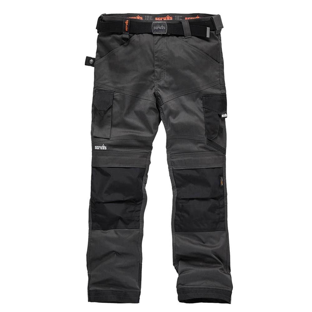 Scruffs Pro Flex Work Trousers Graphite 38" W 32" L