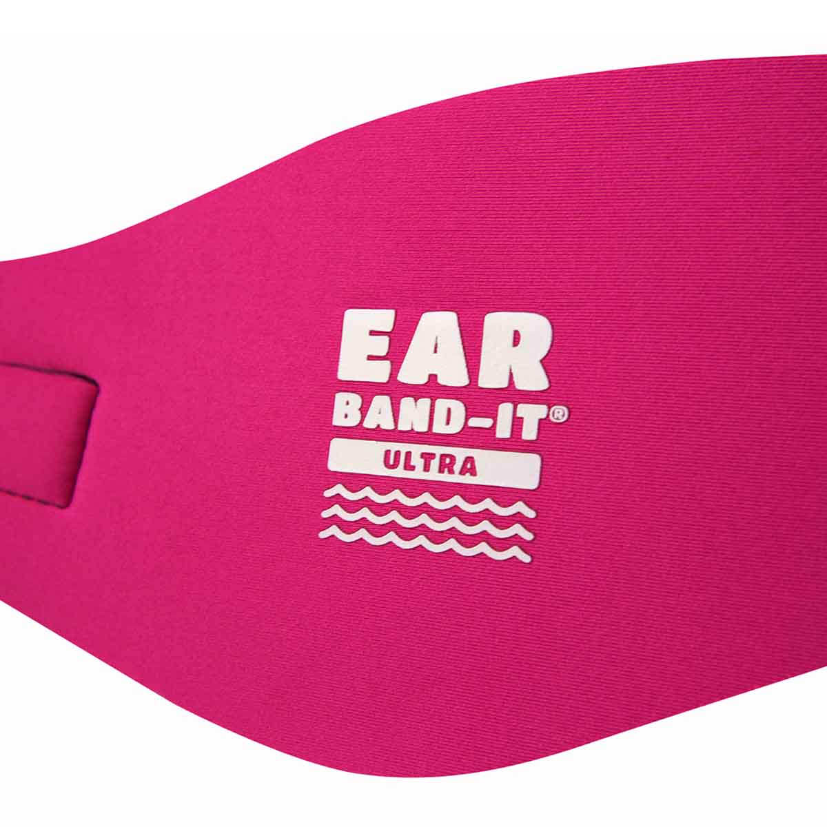 Ear Band-It Ultra Swimmer's Headband - Hot Pink 2