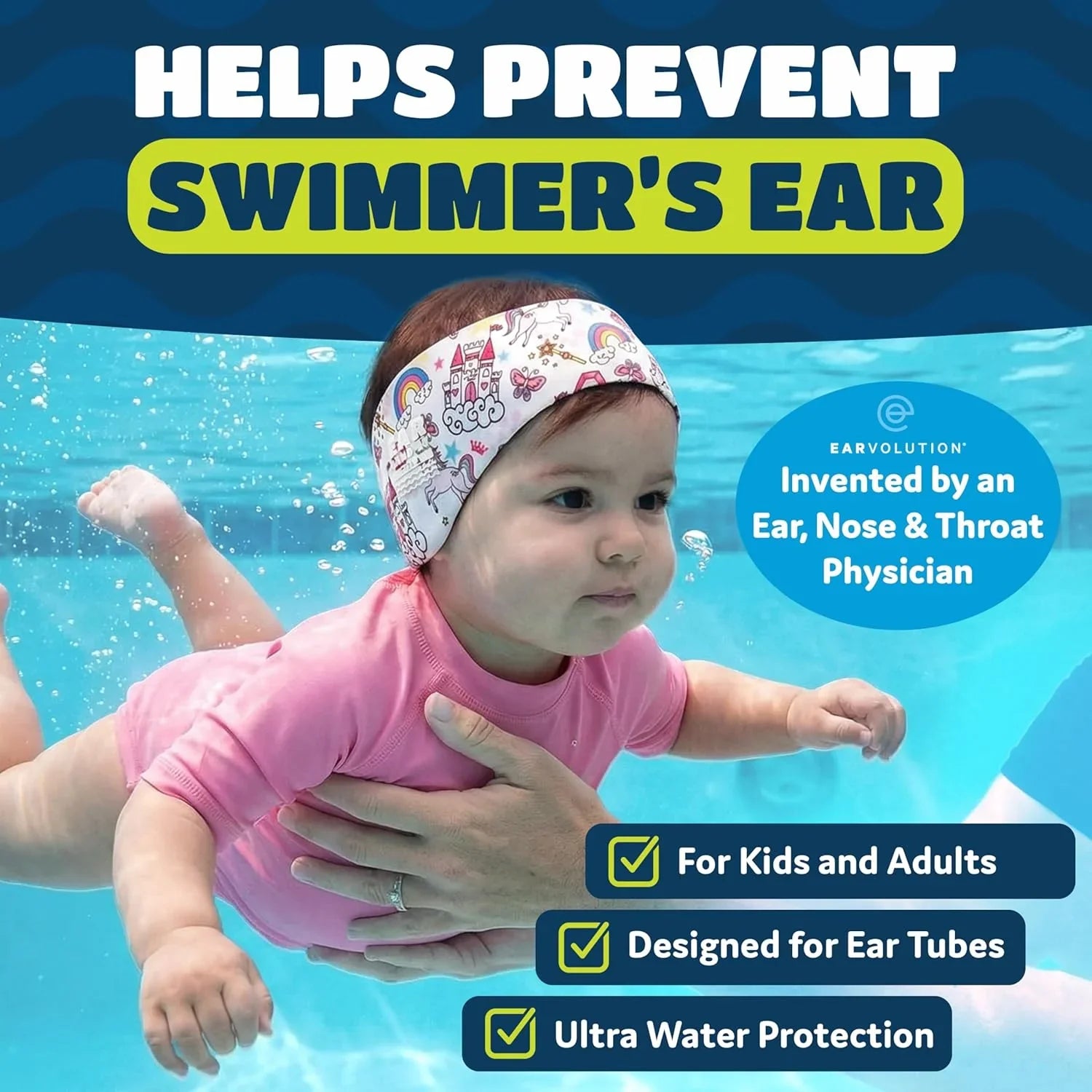 ear band it ultra swimming headband princess