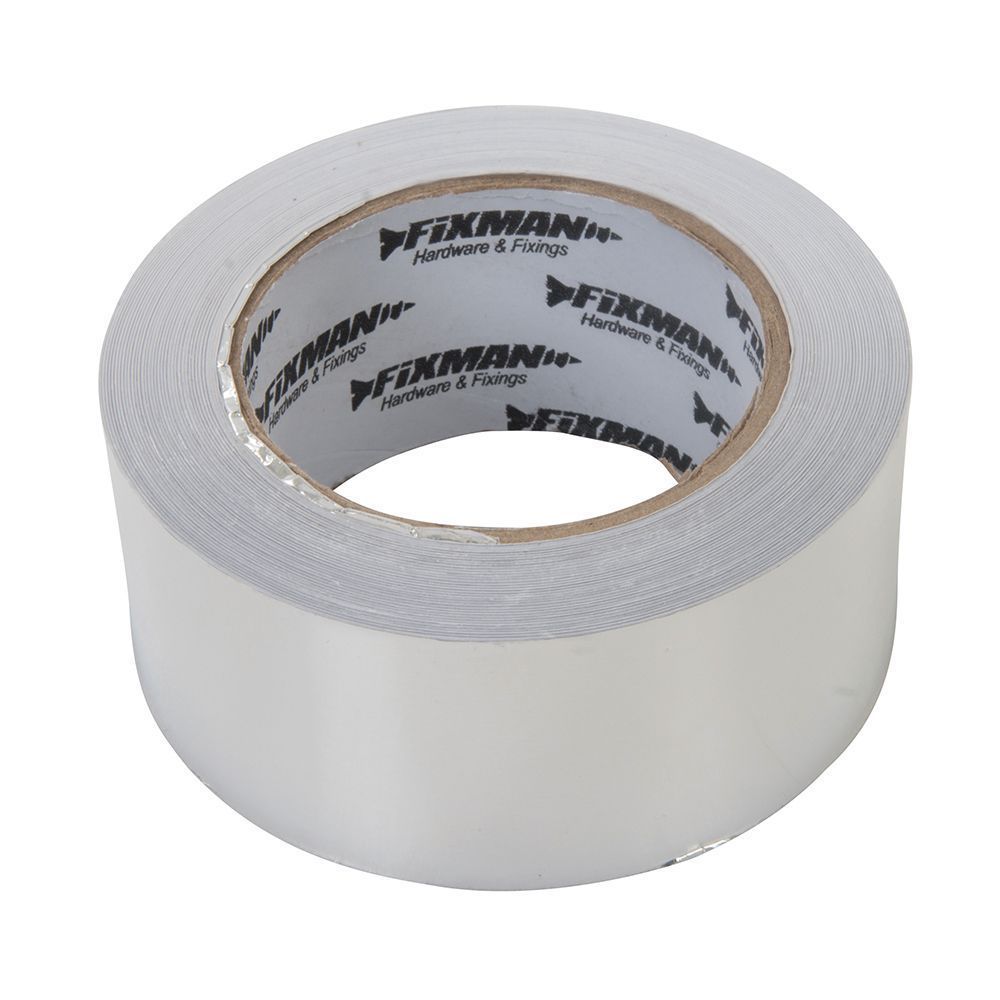 Fixman Aluminium Foil Tape 50mm x 45m