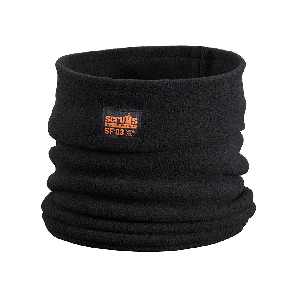 Scruffs T53408 Fleece Neckwarmer Black