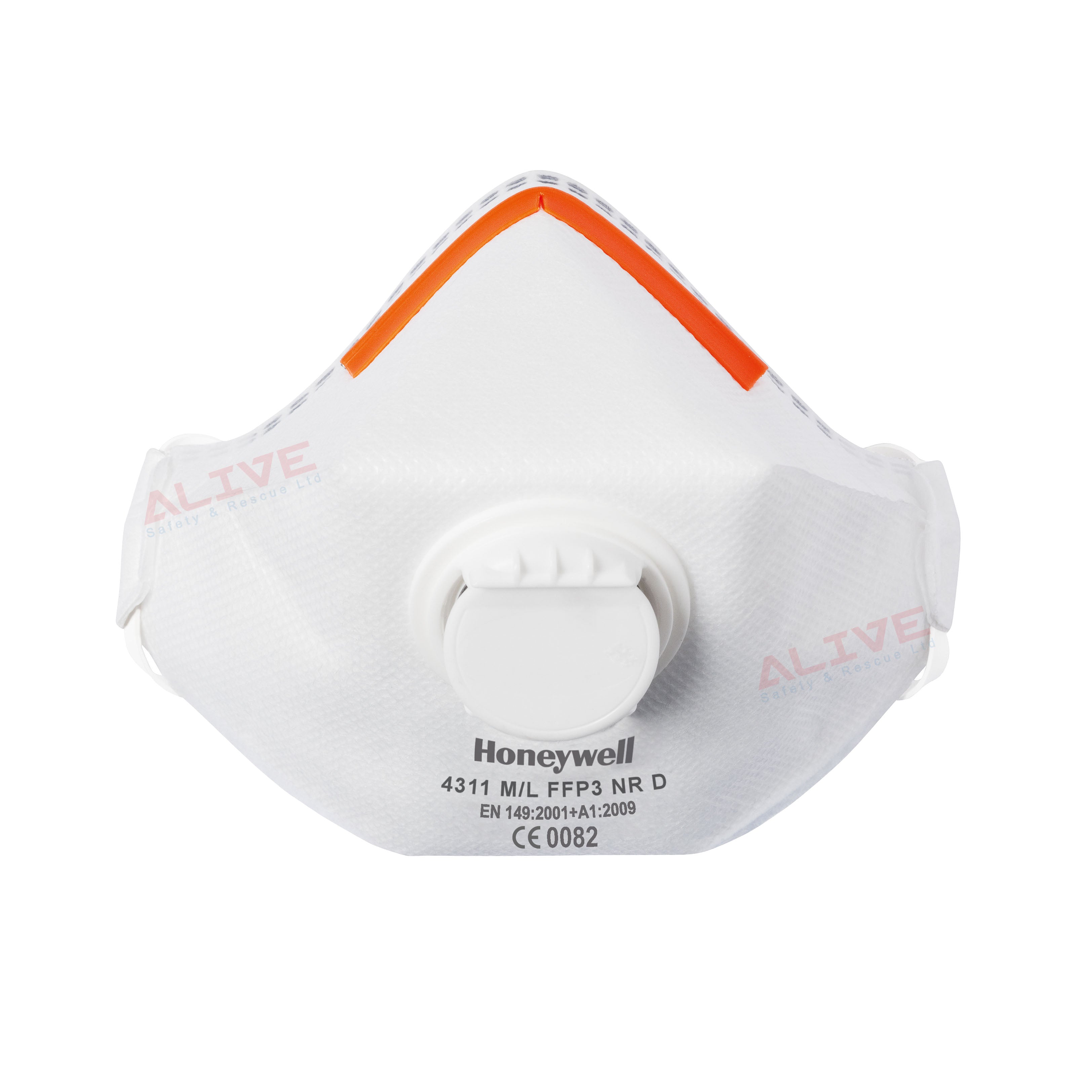 Honeywell 4311 M/L FFP3 NR D Valved Mask Single Pack