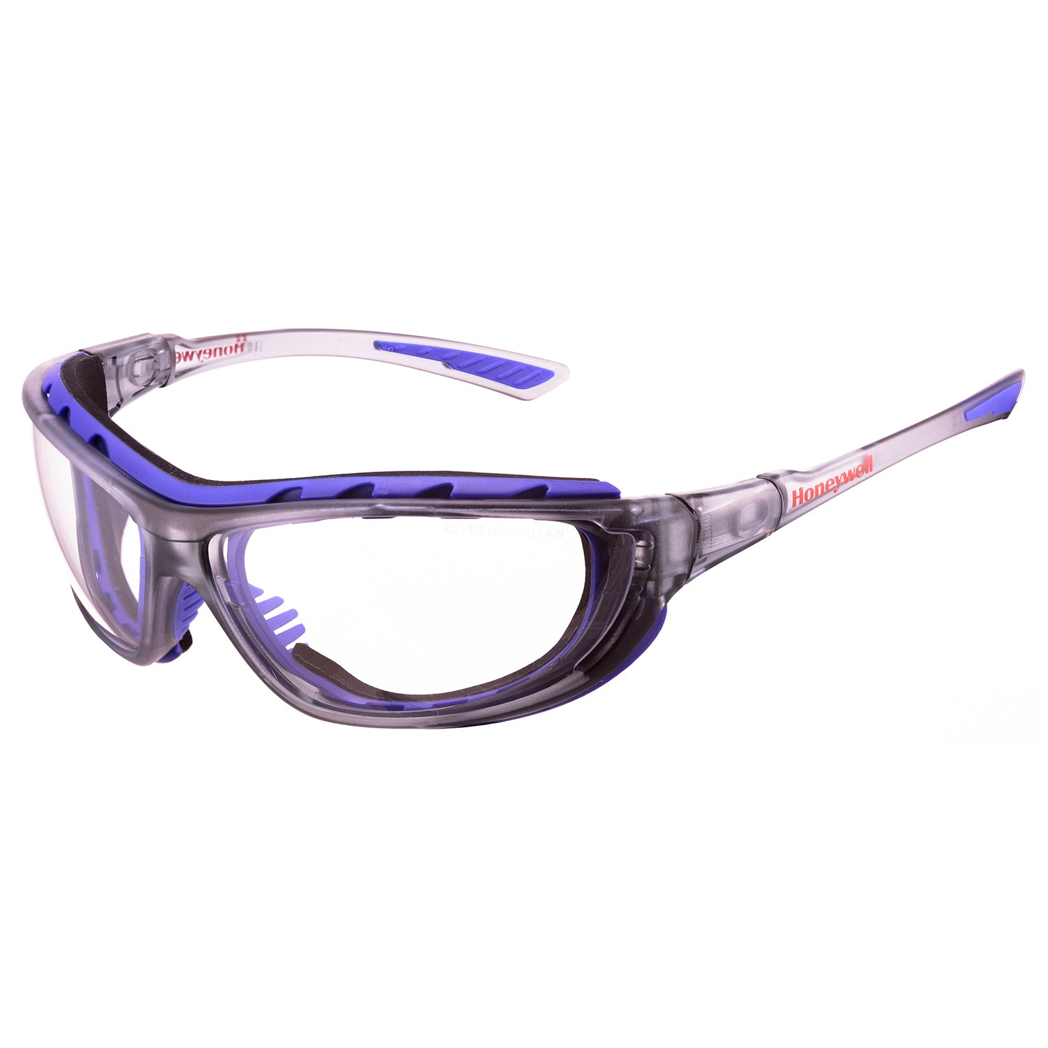 Honeywell Safety Glasses SP1000 2G, Black Frame, Clear Lens