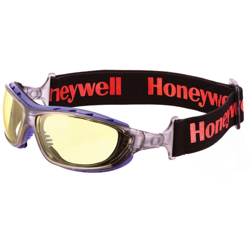 Honeywell SP1000 2G 1028644 Safety Glasses - Black Frame, Amber Lens
