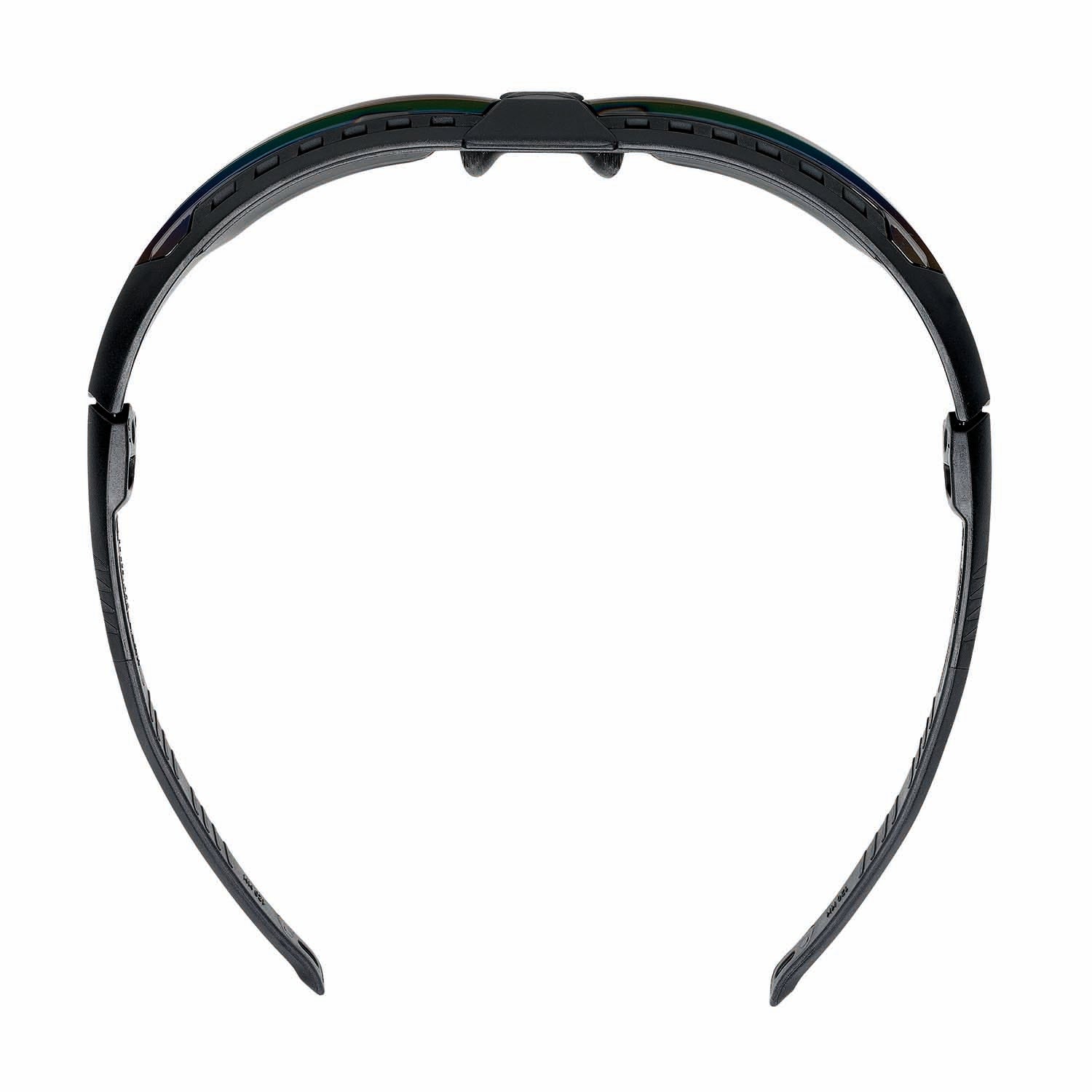 AVATAR Safety Spectacles Honeywell 1034835 Black Frame Blue Mirror Lens