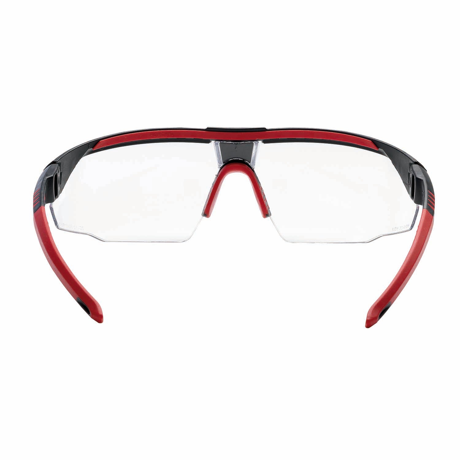 avatar Honeywell  safety spectacles clear lens black red frame
