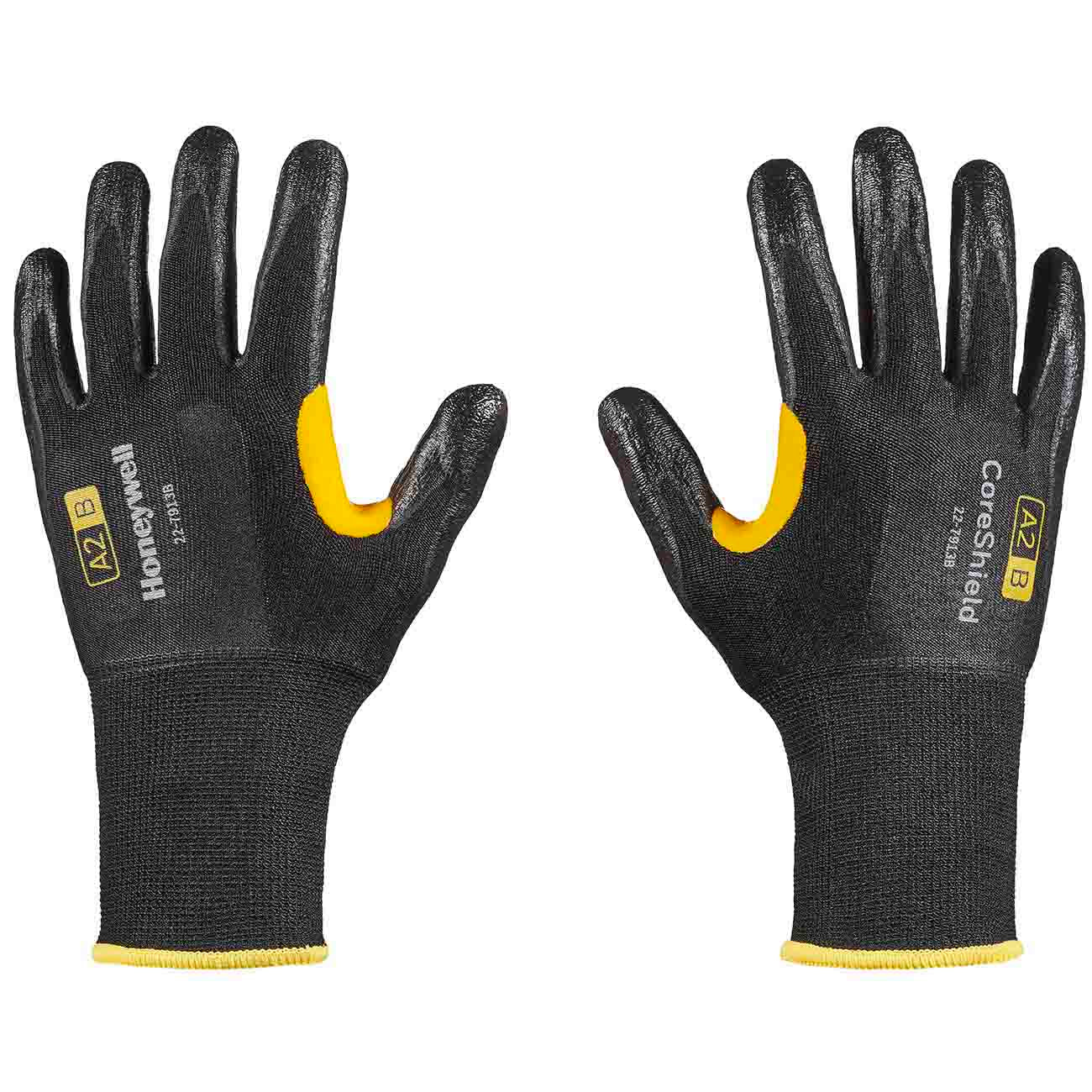 Honeywell CoreShield 22-7913B HPPE Smooth Nitrile Coated 13 Gauge Gloves - Cut Level A2/B