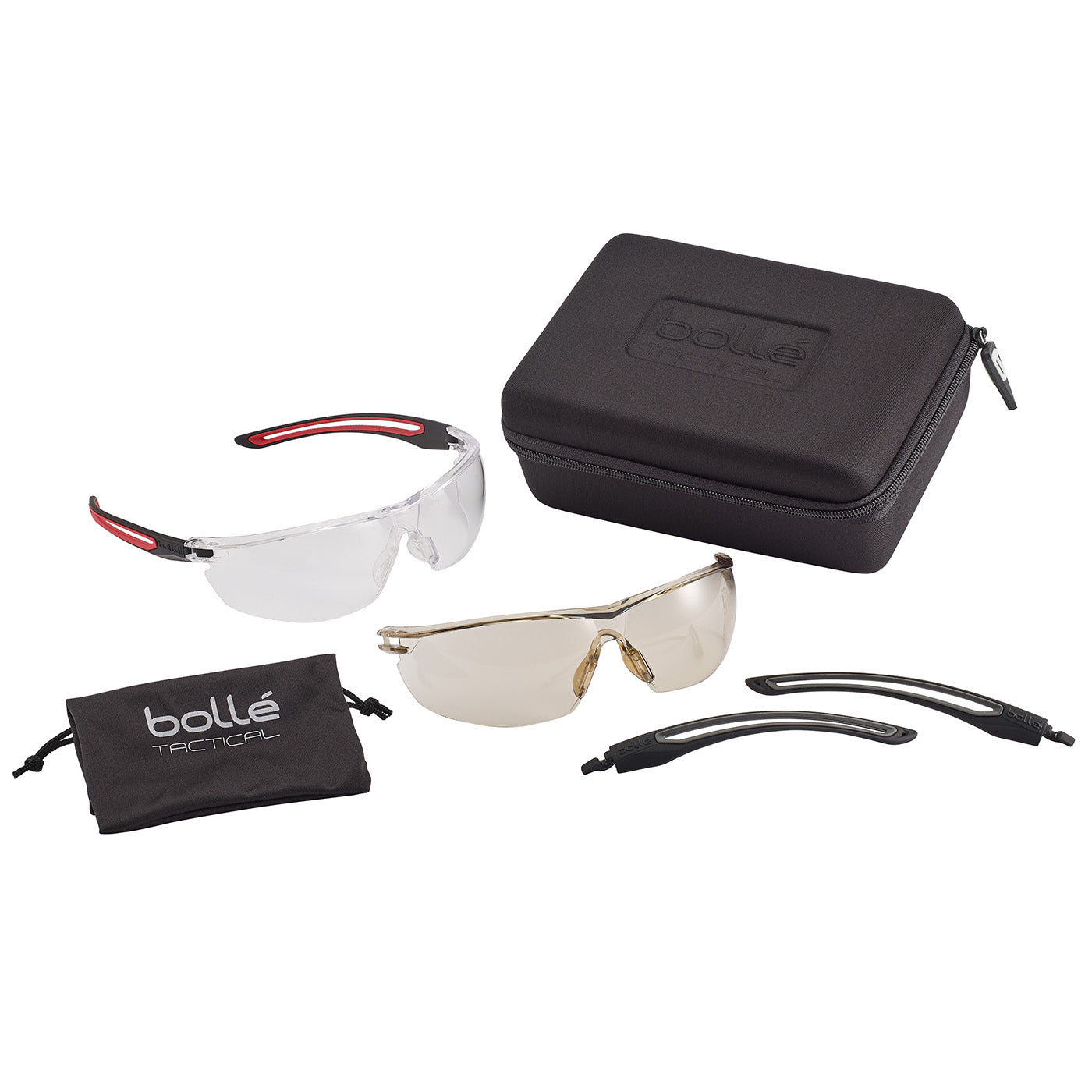 Bolle Tactical Gunfire Ballistic Glasses Kit – GUNFIREKIT