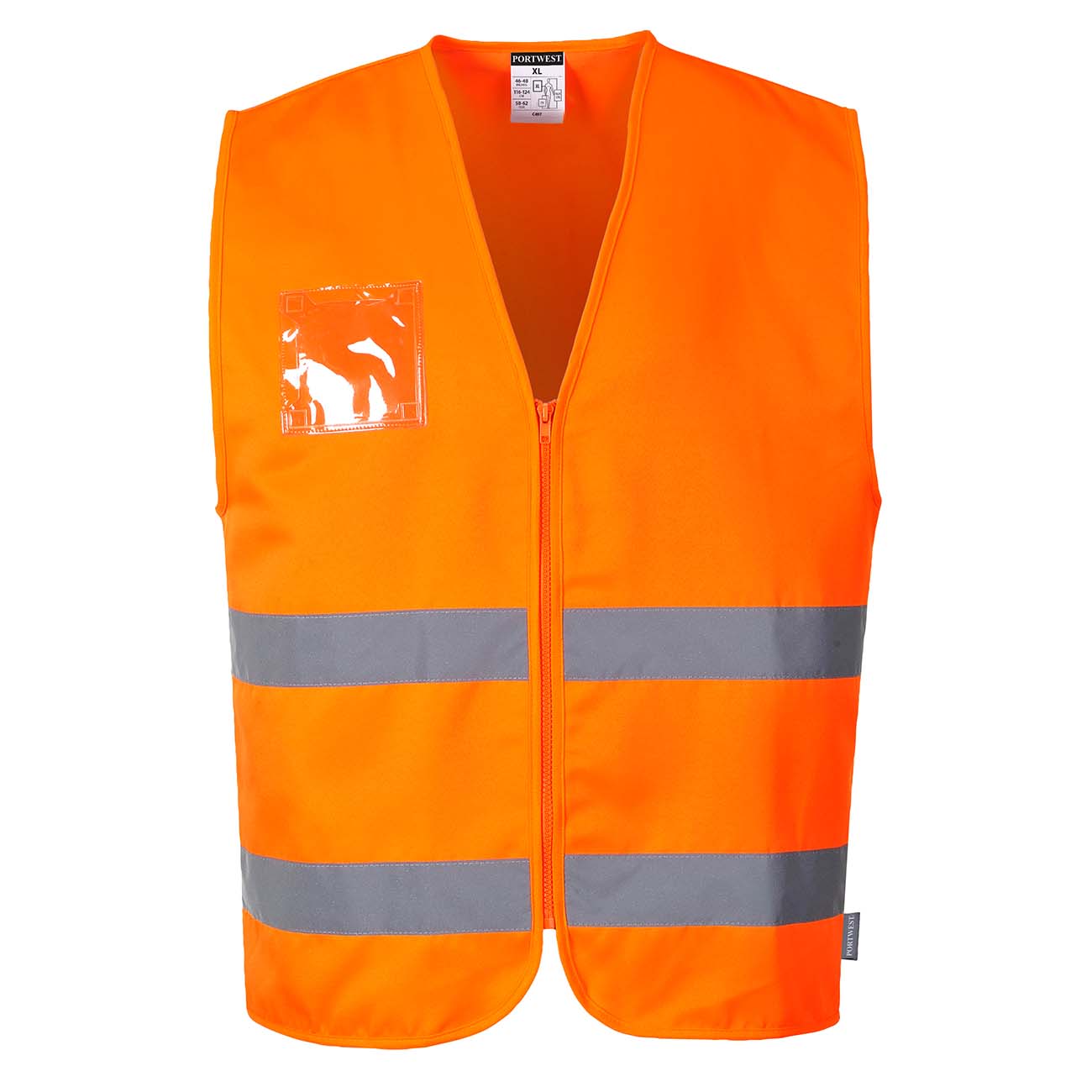 Portwest C497 Hi-Vis Polycotton Vest - Orange