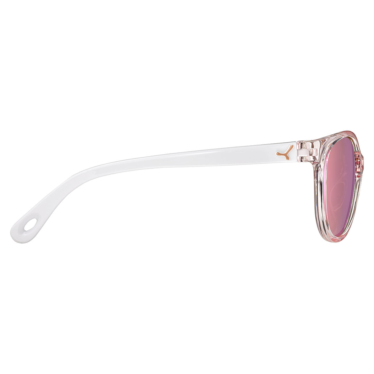 Cebe Junior ELLA CBS125 Sunglasses - White Blush Shiny - Zone Blue Light Grey Cat.3 Pink
