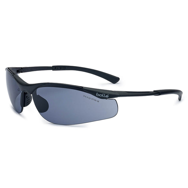 Bolle CONTOUR II BSSI Smoke Lens Safety Glasses