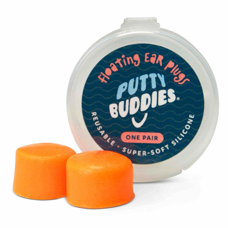Putty Buddies Floating Ear Plugs- Orange
