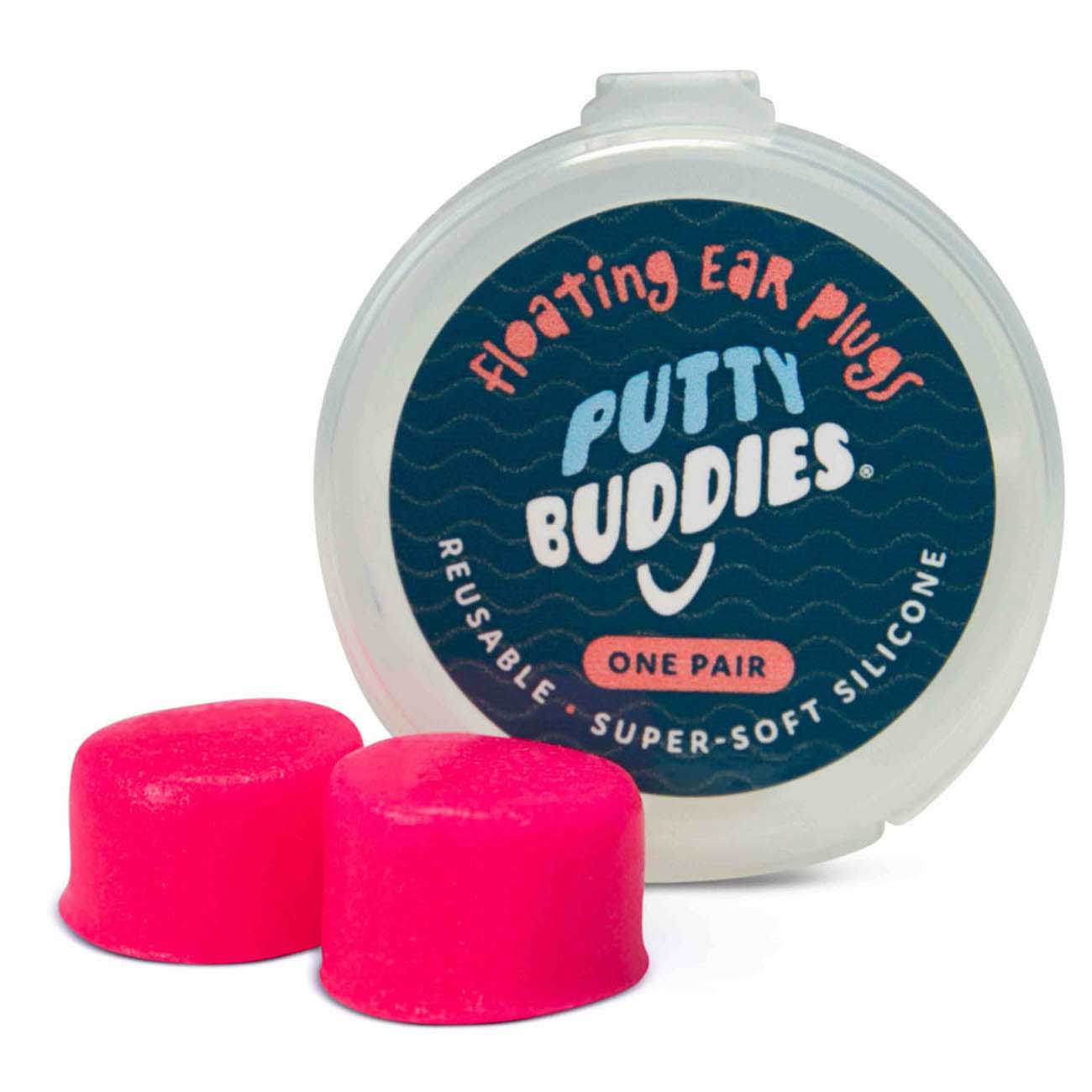 Putty Buddies Floating Ear Plugs Pink