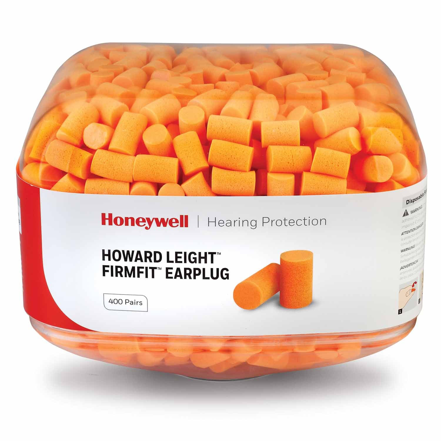 Honeywell Howard Leight FirmFit Earplug Refill Canister for HL400 Dispenser 400 pairs