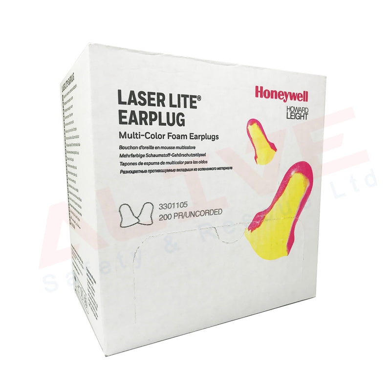 Honeywell Howard Leight Laser Lite Earplugs SNR 35 dB Box