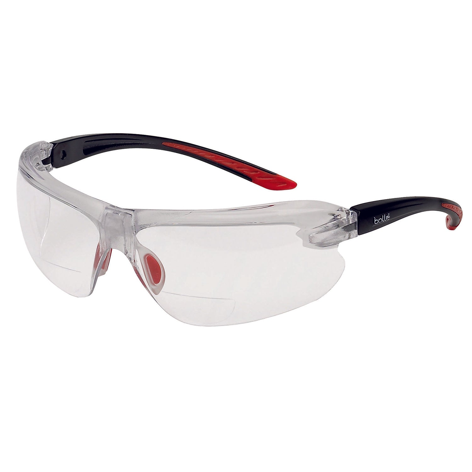 Bolle IRI-S Safety Glasses Clear Lens with Reading Area