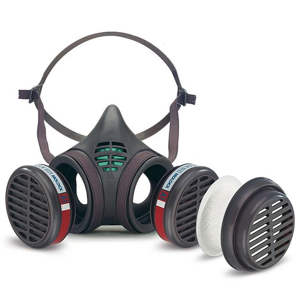 Moldex 8172 -  8000 Series A1 & P2 RD Medium Size Reusable Half Mask