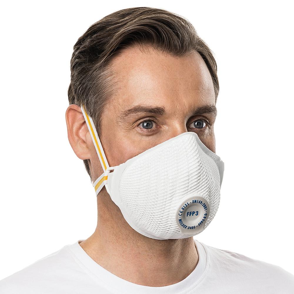 Moldex 3405 FFP3 Air Plus R D Dust Masks with user