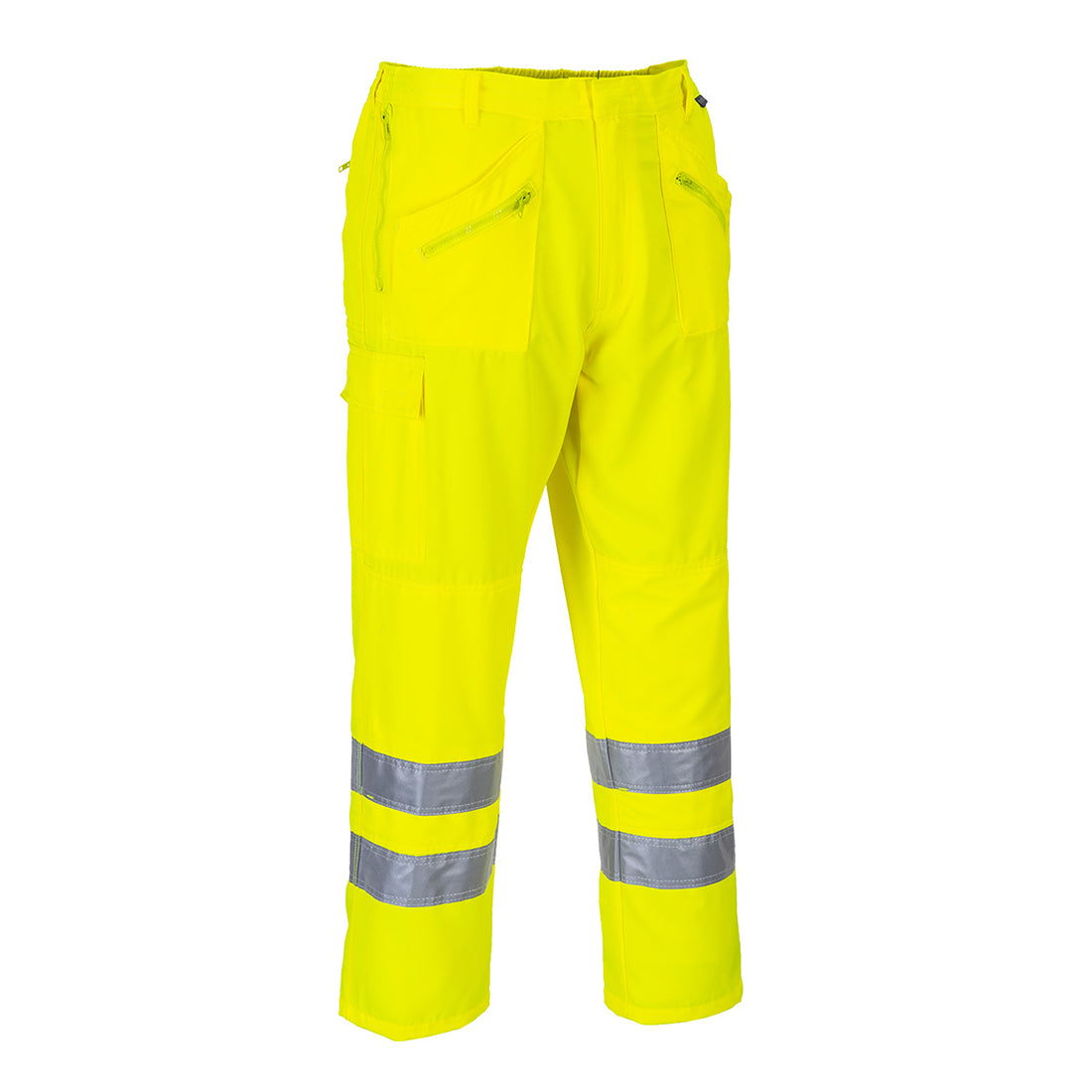 Portwest E061 Hi-Vis Action Trousers - Yellow