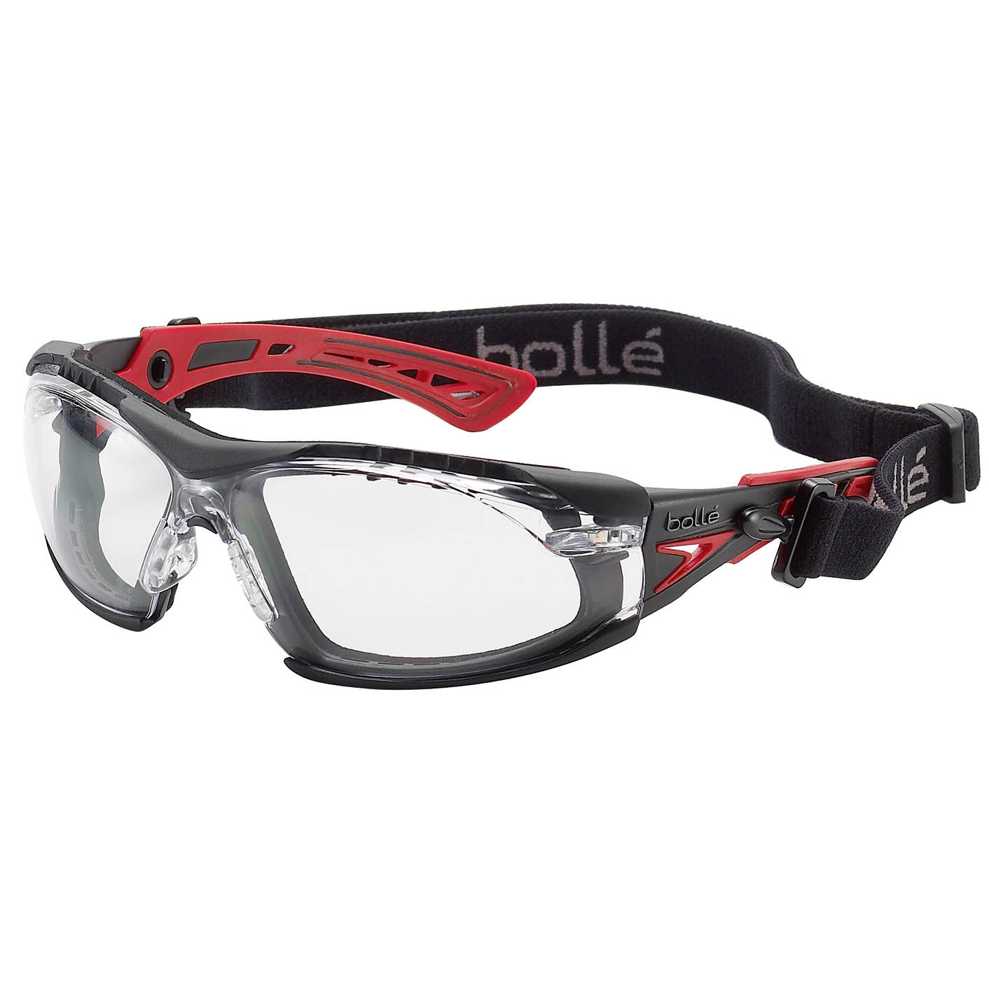 Bolle RUSH+ ASSEMBLED Clear safety glasses