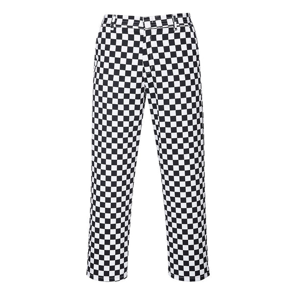 Portwest S068 Harrow Chefs Trouser Chessboard 1