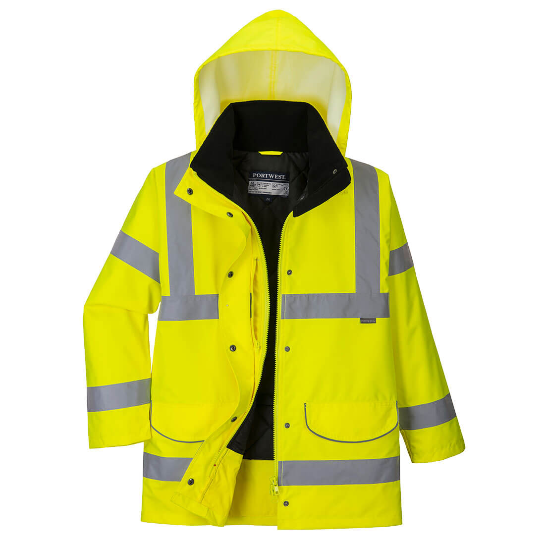 Portwest S360 Hi-Vis Women's Traffic Jacket Yellow