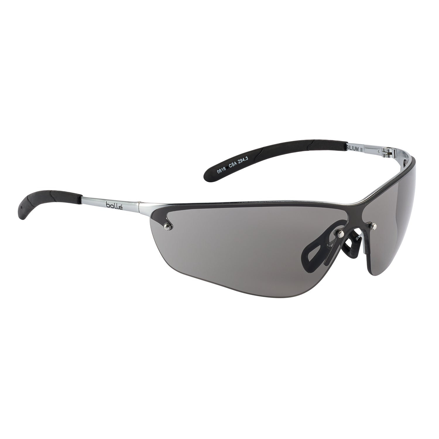 Bolle Safety Glasses Bolle SILIUM SILPSF Smoke Lens