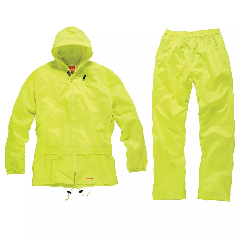 Scruffs Waterproof Suit Yellow