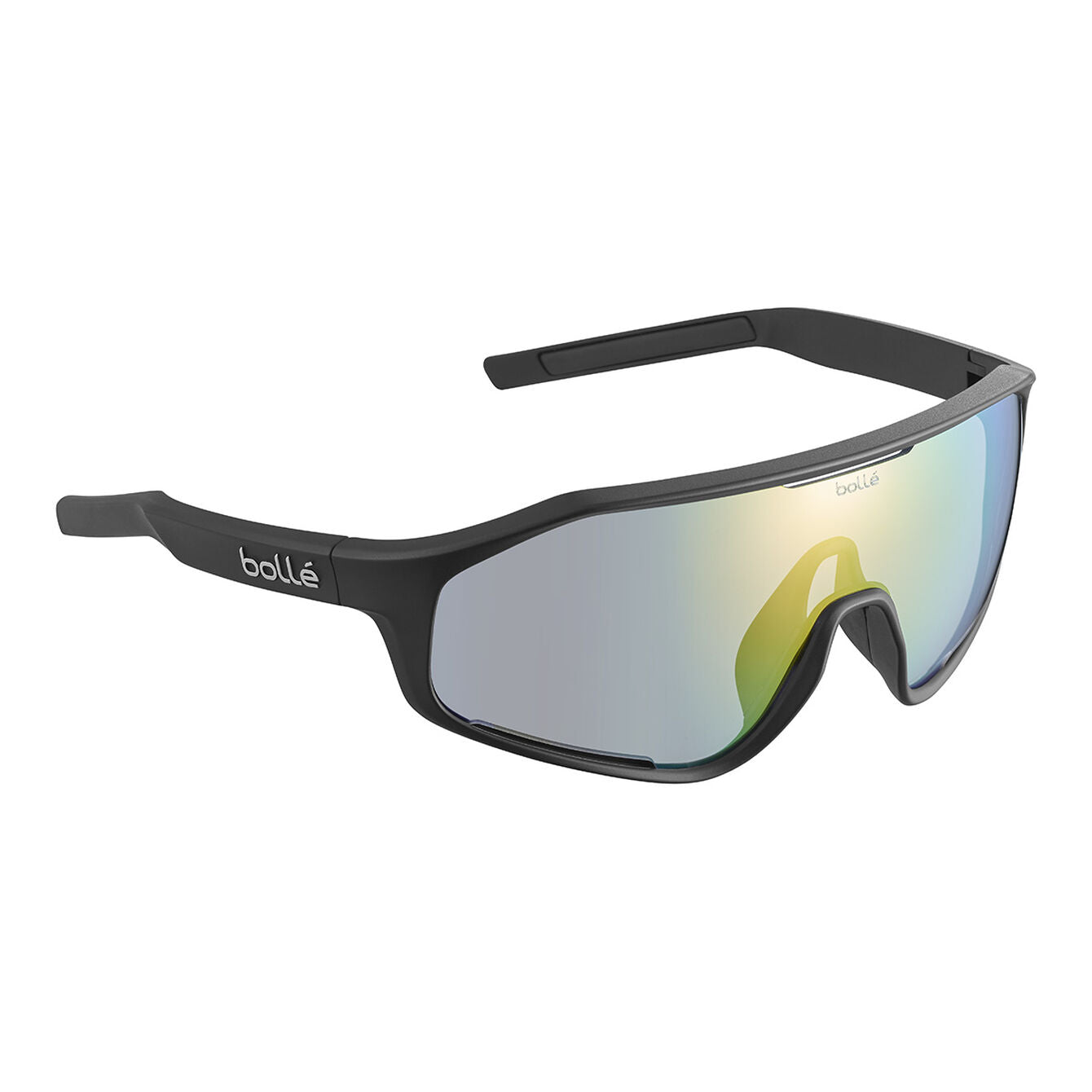 Bolle SHIFTER BS010005 Sunglasses - Black Matte - Phantom Clear Green 03