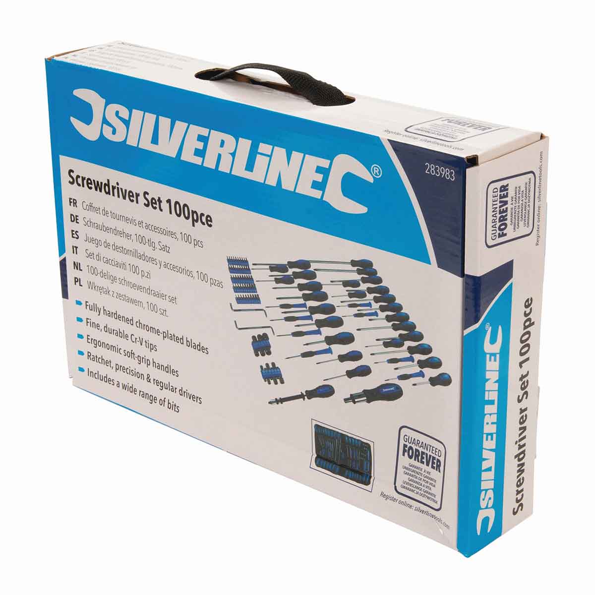 Silverline 283983 Screwdriver Set 100pce 1