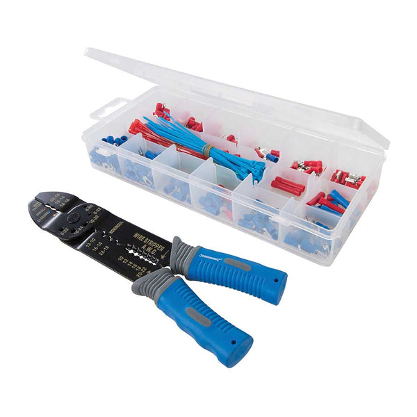 Silverline 457054 Crimping Tool Set 271 Pieces
