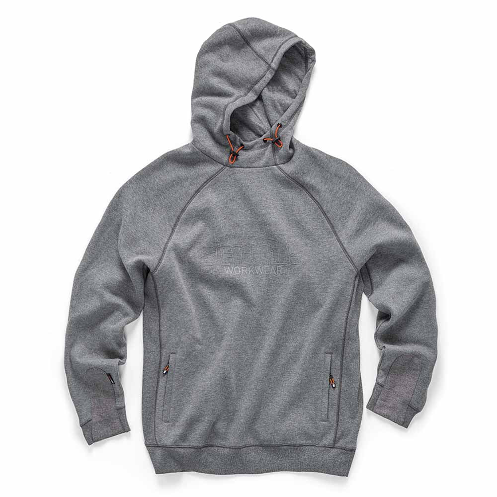 Scruffs Trade Brushed Fleece Hoodie - Graphite