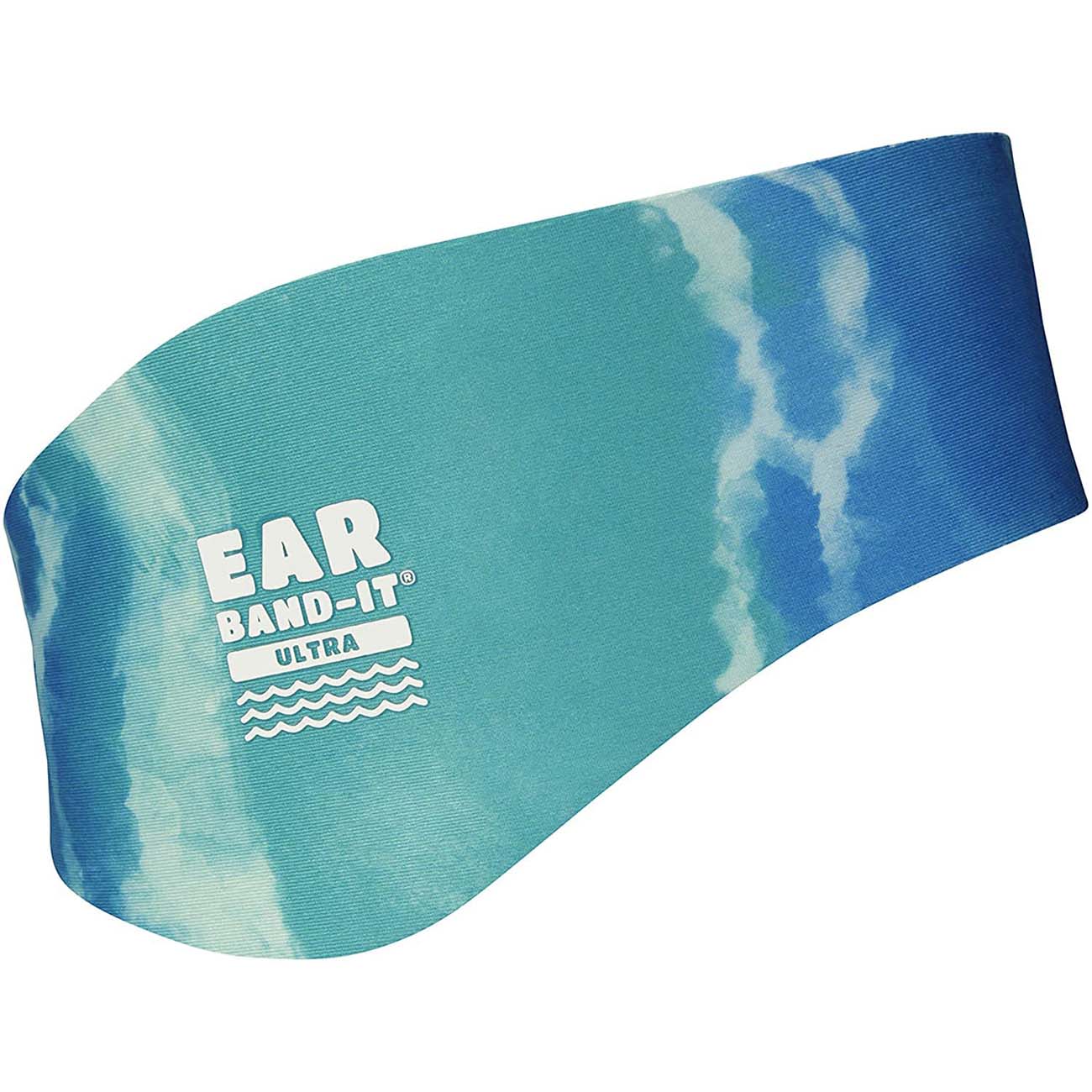 Ear Band-It Ultra Swimmer's Headband - Tie Dye Blue