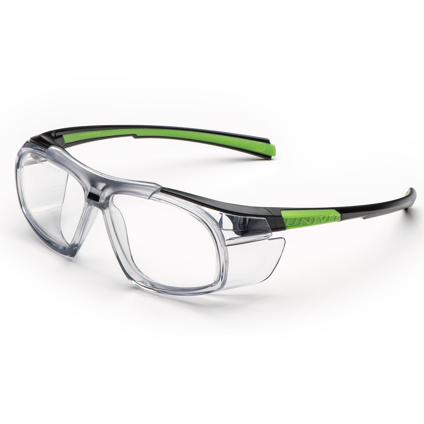 Univet 555 Clear Lens Safety Glasses - 555.03.00.00