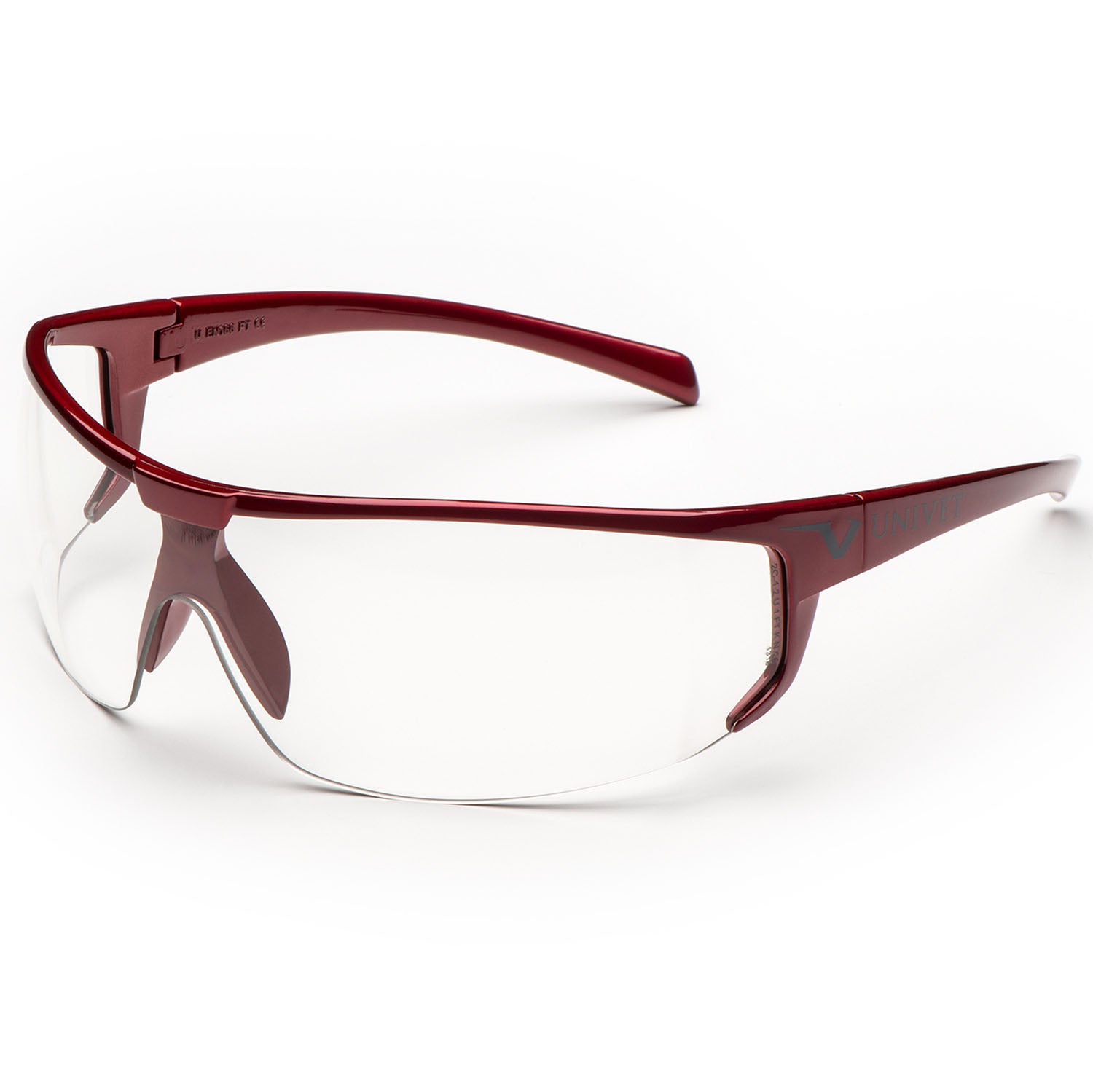 Univet 5X4 Clear Plus Safety Glasses - 5X4.03.40.00