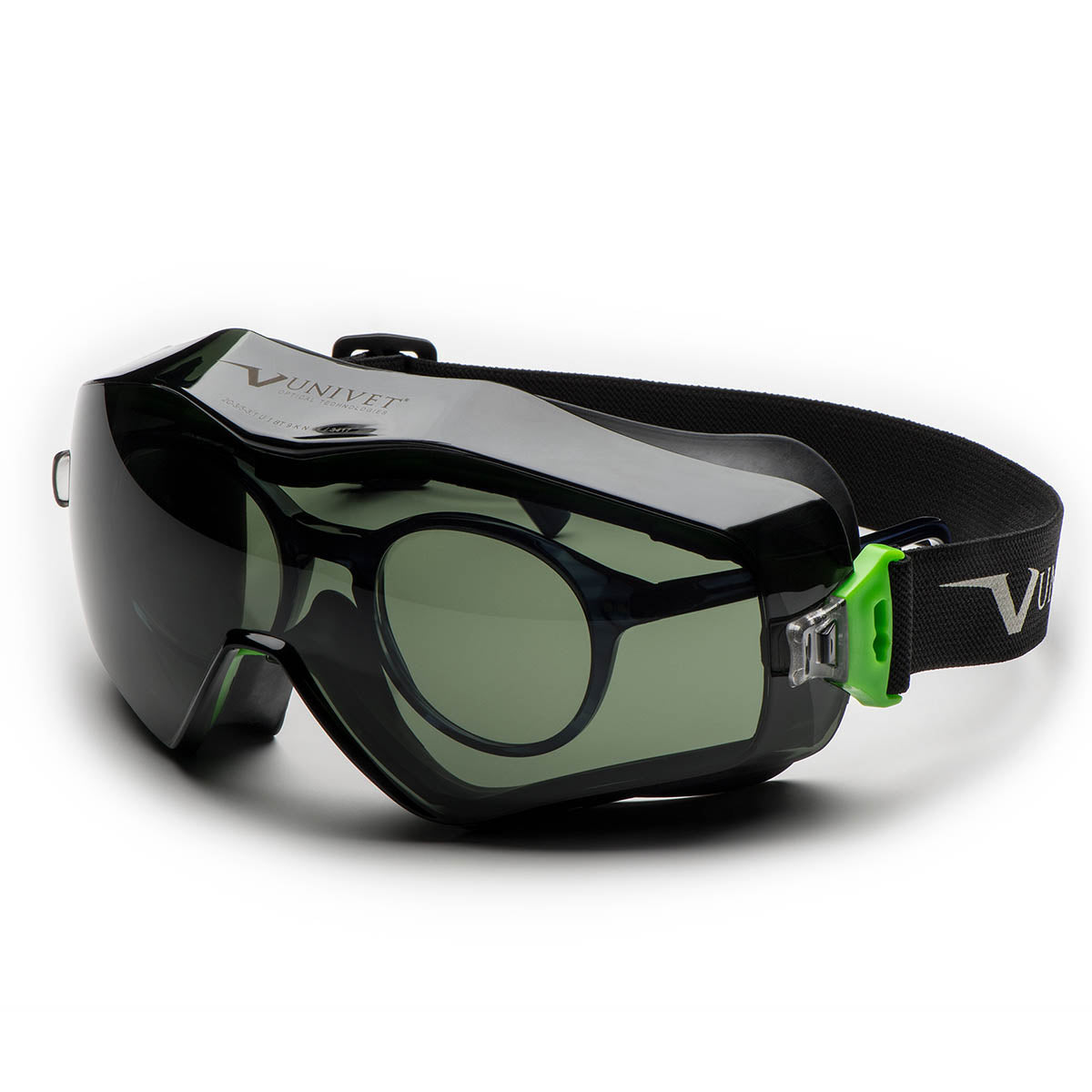 Univet 6X3 Ventilated Solar G15 Safety Goggles - 6X3.00.00.05