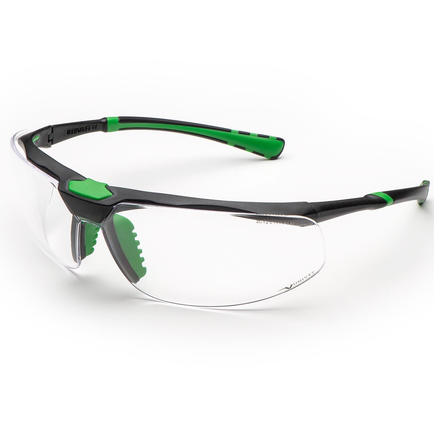 Univet 5X3 Clear Lens Safety Glasses - 5X3.01.35.00
