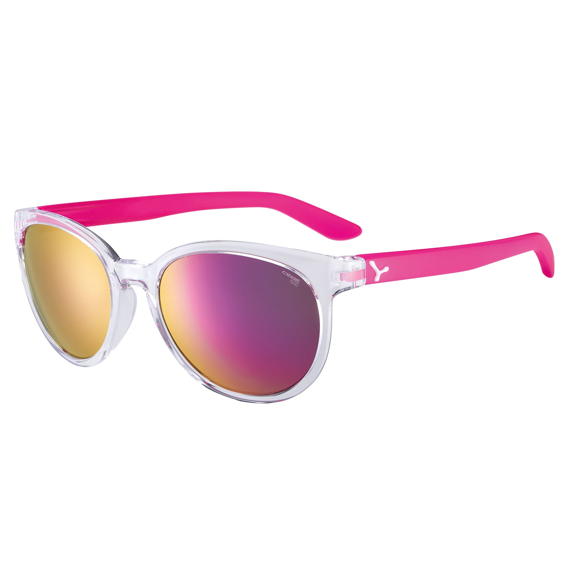 Cebe SUNRISE CBSUNRI1 Sunglasses - Shiny Translucent Pink