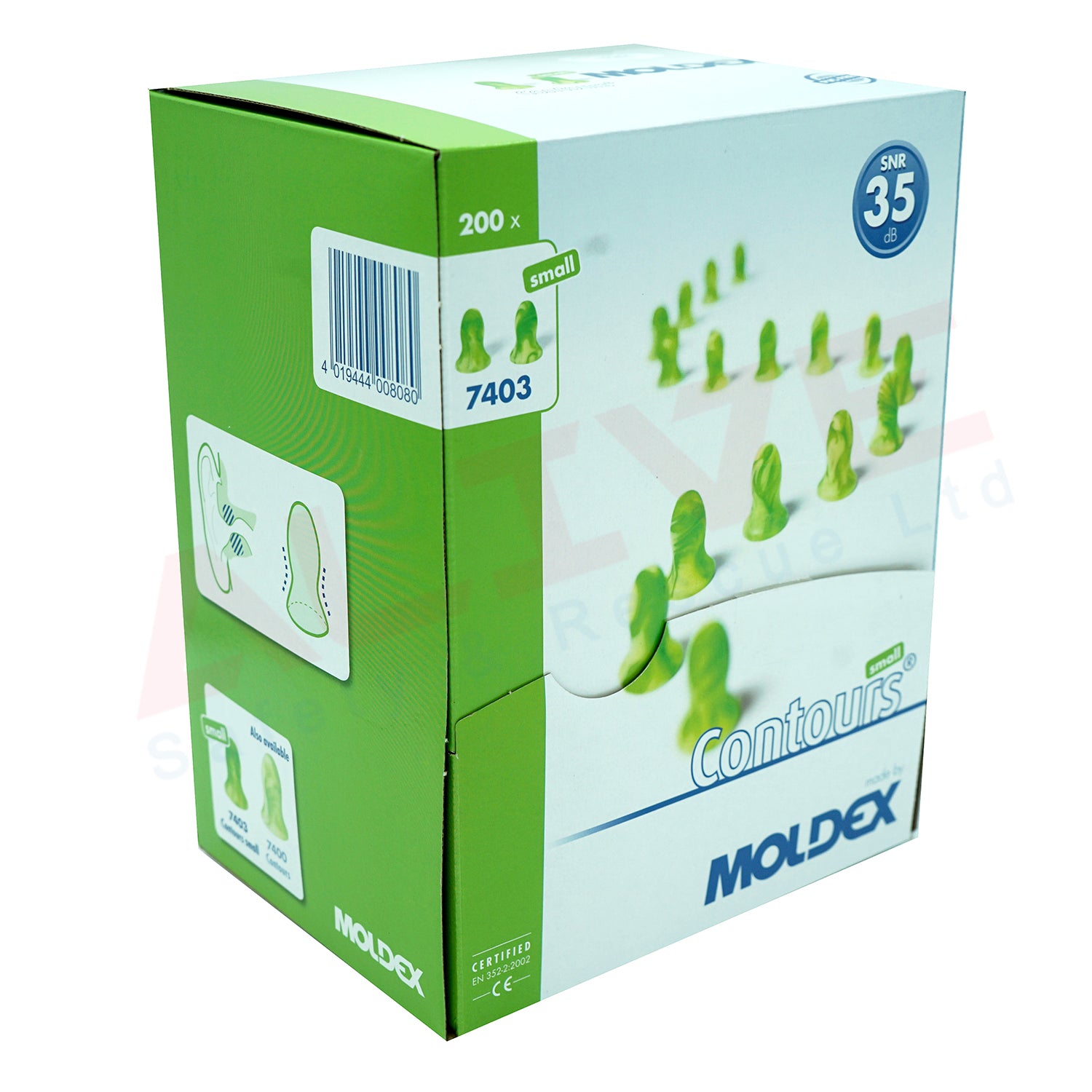 MOLDEX 7403 Contours Small Size Ear Plugs SNR 35dB box 1